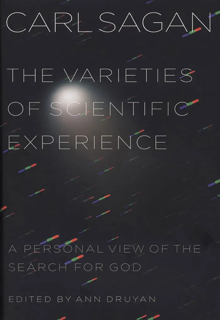 The Varieties of Scientific Experience by Carl Sagan & Ann Druyan, book cover