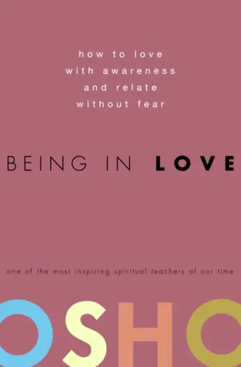 Being in Love by Osho, book cover