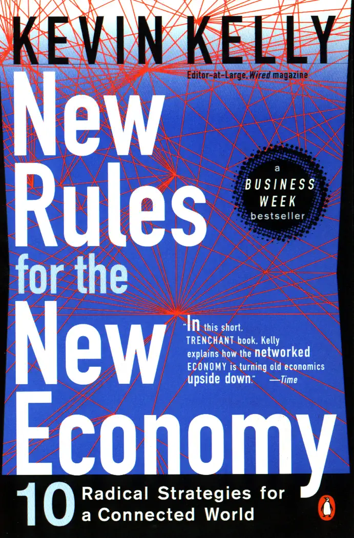 New Rules for the New Economy by Kevin Kelly, book cover