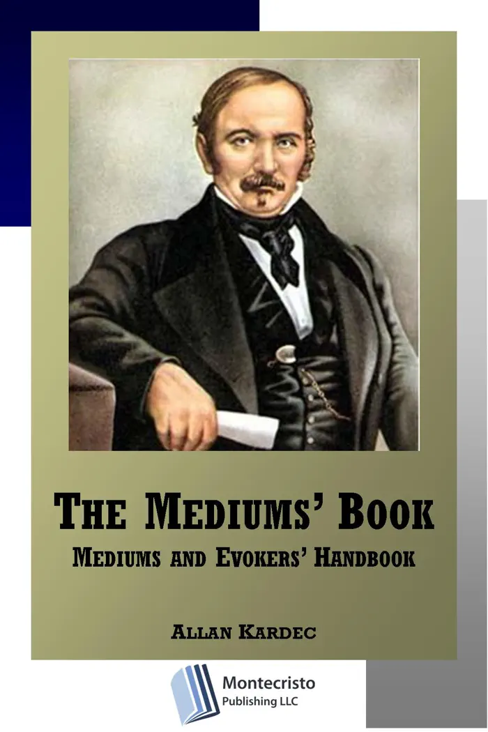 The Mediums' Book by Allan Kardec, book cover
