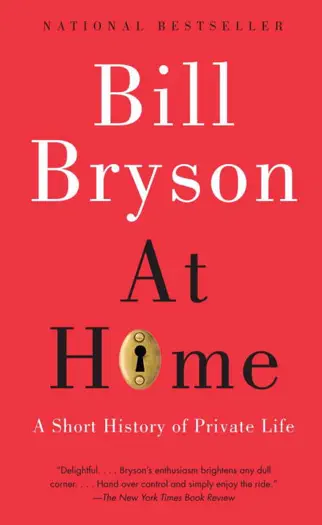 At Home by Bill Bryson, book cover