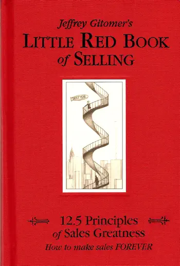 Little Red Book of Selling by Jeffrey Gitomer, book cover