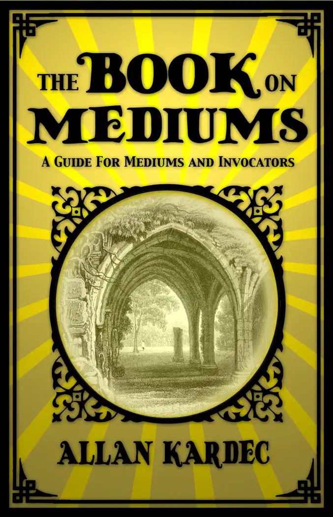 The Book on Mediums by Allan Kardec, book cover