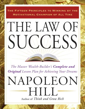 The Law of Success by Napoleon Hill, book cover