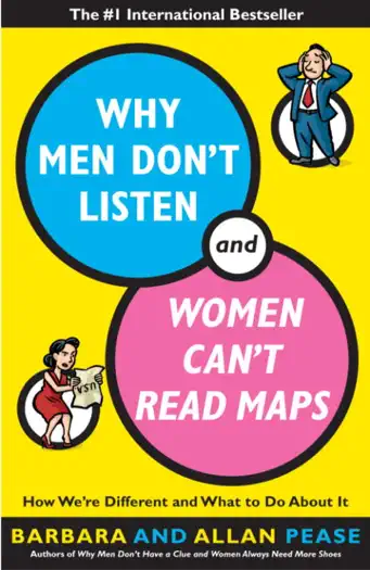 Why Men Don't Listen and Women Can't Read Maps by Allan Pease & Barbara Pease, book cover