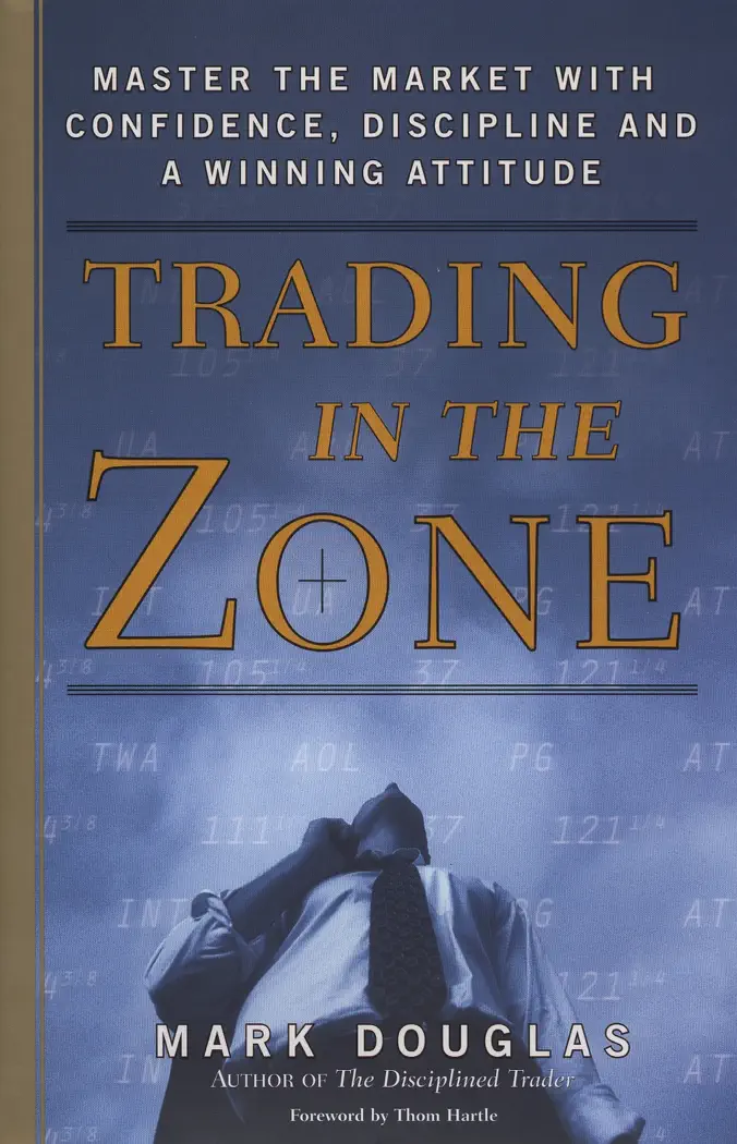 Trading in the Zone by Mark Douglas, book cover