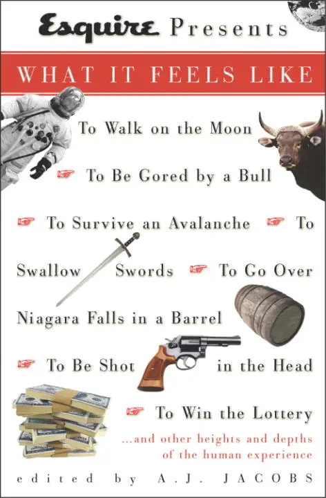 Esquire Presents: What It Feels Like by AJ Jacobs, book cover