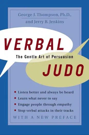 Verbal Judo by George Thompson, book cover