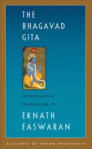 The Bhagavad Gita by Eknath Easwaran, book cover