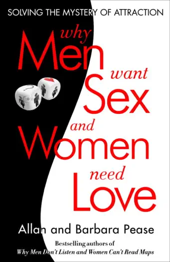 Why Men Want Sex and Women Need Love by Barbara Pease & Allan Pease, book cover