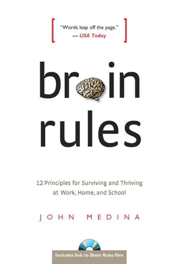 Brain Rules by John Medina, book cover