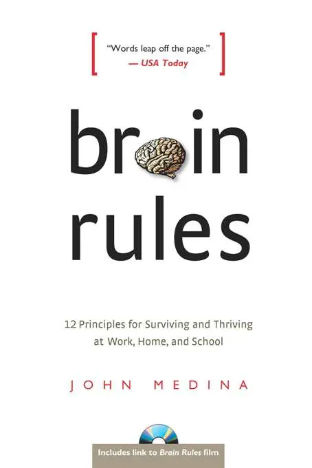 Brain Rules by John Medina, book cover