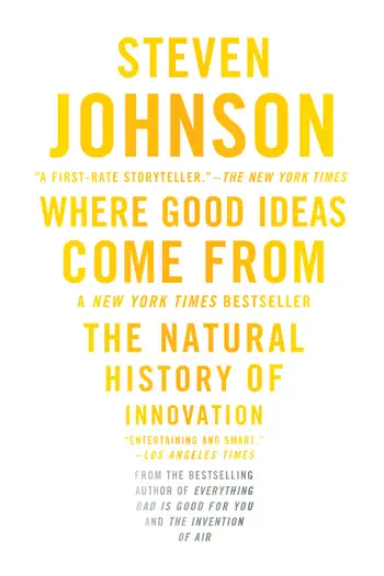 Where Good Ideas Come From by Steven Johnson, book cover