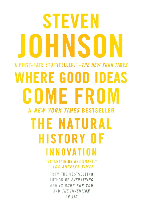 Where Good Ideas Come From by Steven Johnson, book cover