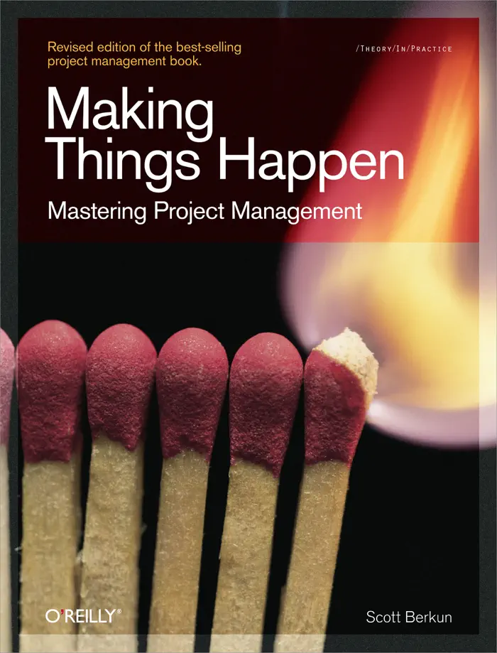 Making Things Happen by Scott Berkun, book cover
