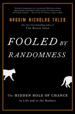 Fooled By Randomness by Nassim Nicholas Taleb, book cover