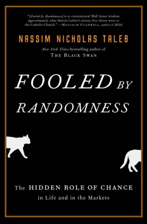 Fooled By Randomness by Nassim Nicholas Taleb, book cover