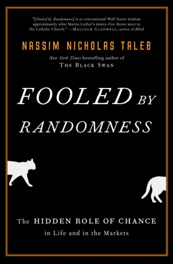 Fooled By Randomness by Nassim Nicholas Taleb, book cover