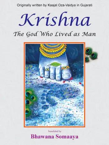 Krishna the God Who Lived As Man by Bhawana Somaaya, book cover