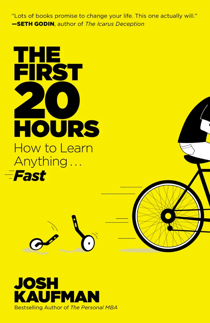The First 20 Hours by Josh Kaufman, book cover