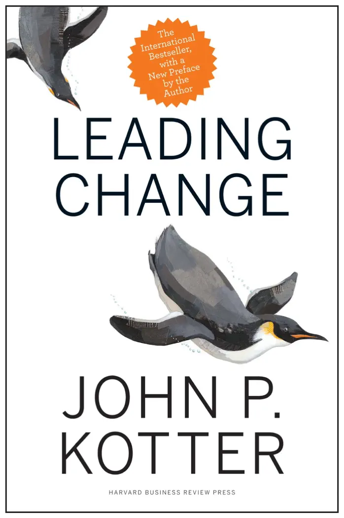 Leading Change by John P. Kotter, book cover