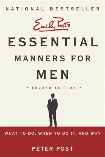 Essential Manners for Men 2nd Ed by Peter Post, book cover