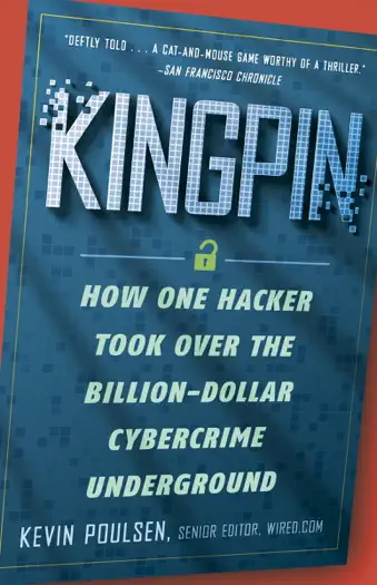 Kingpin by Kevin Poulsen, book cover