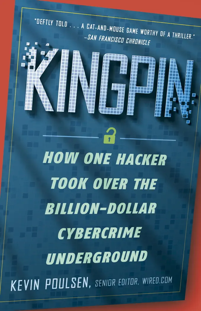 Kingpin by Kevin Poulsen, book cover