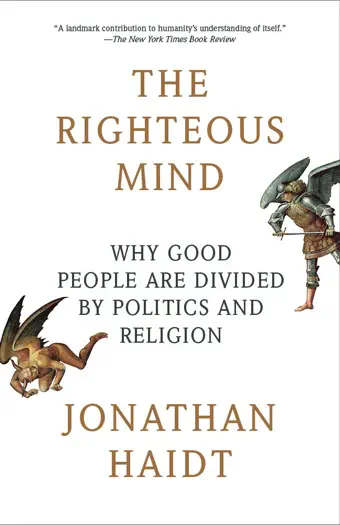 The Righteous Mind by Jonathan Haidt, book cover