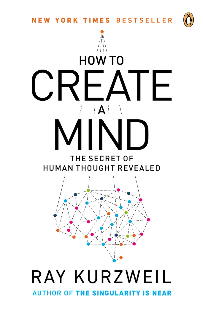 How to Create a Mind by Ray Kurzweil, book cover