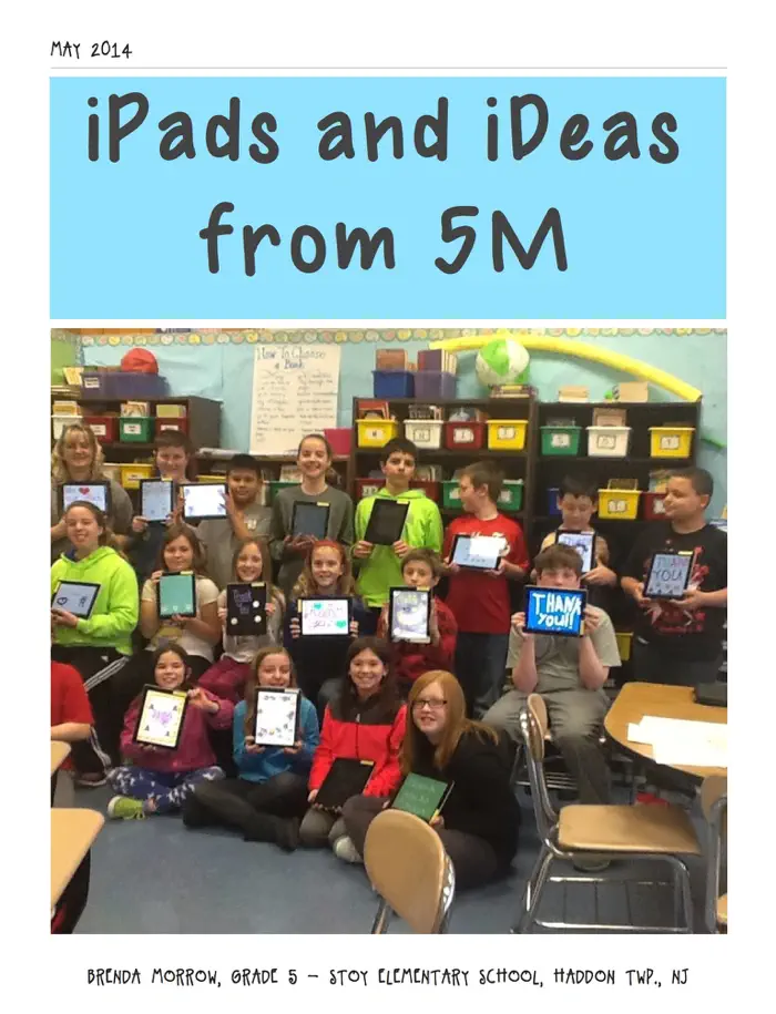 iPads and iDeas from 5M by Brenda Morrow, book cover