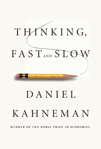 Thinking, Fast and Slow by Daniel Kahneman, book cover