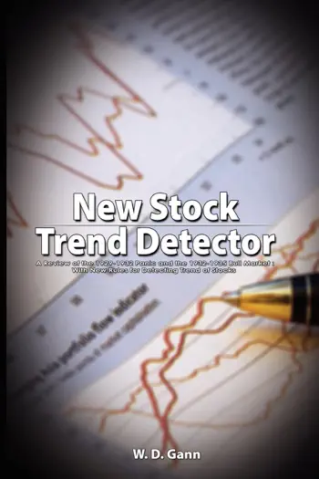 New Stock Trend Detector by W. D. Gann, book cover