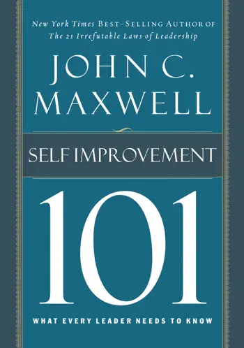 Self-Improvement 101 by John C. Maxwell, book cover
