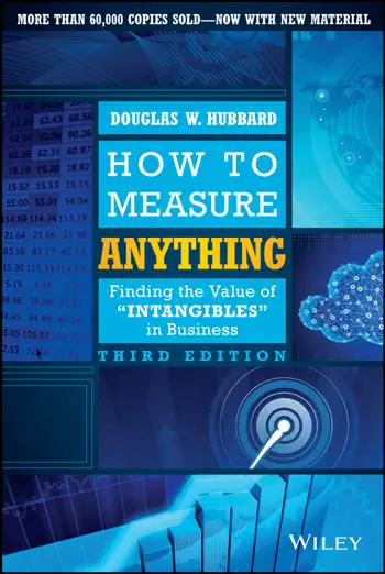 How to Measure Anything by Douglas W. Hubbard, book cover