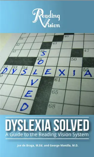 Dyslexia Solved by Joe de Braga, book cover
