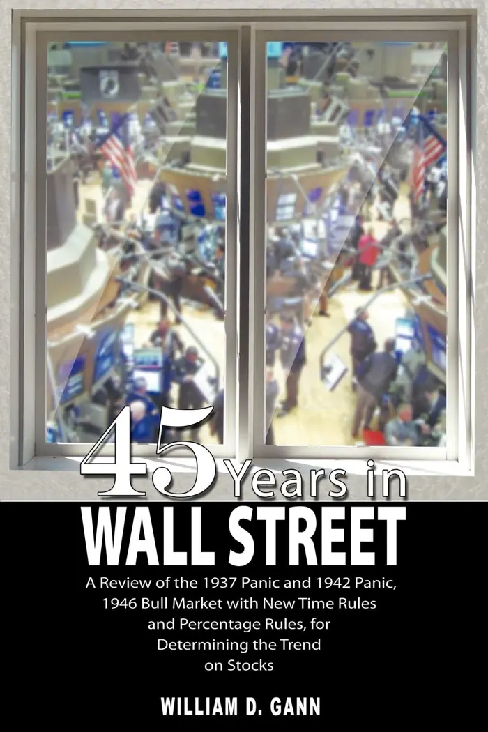 45 Years In Wall Street by W. D. Gann, book cover