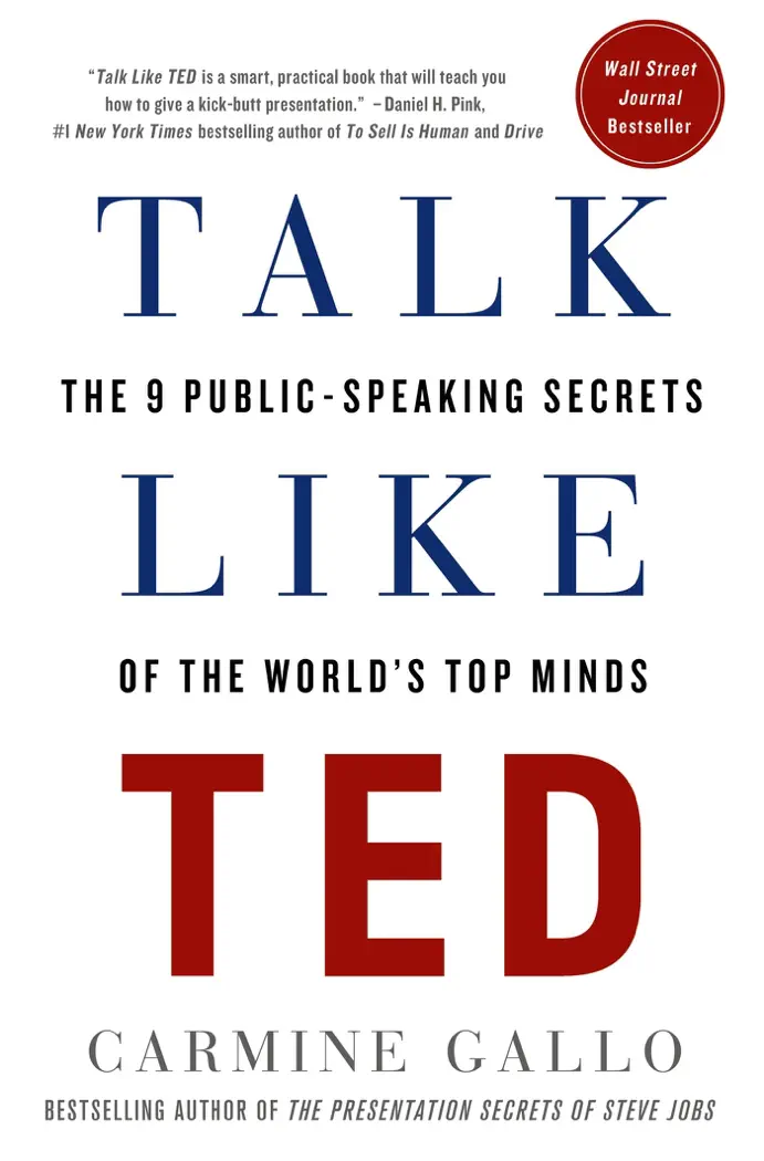 Talk Like TED by Carmine Gallo, book cover
