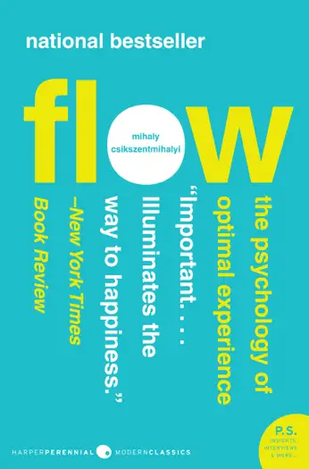 Flow by Mihaly Csikszentmihalyi, book cover