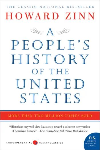 A People's History of the United States by Howard Zinn, book cover