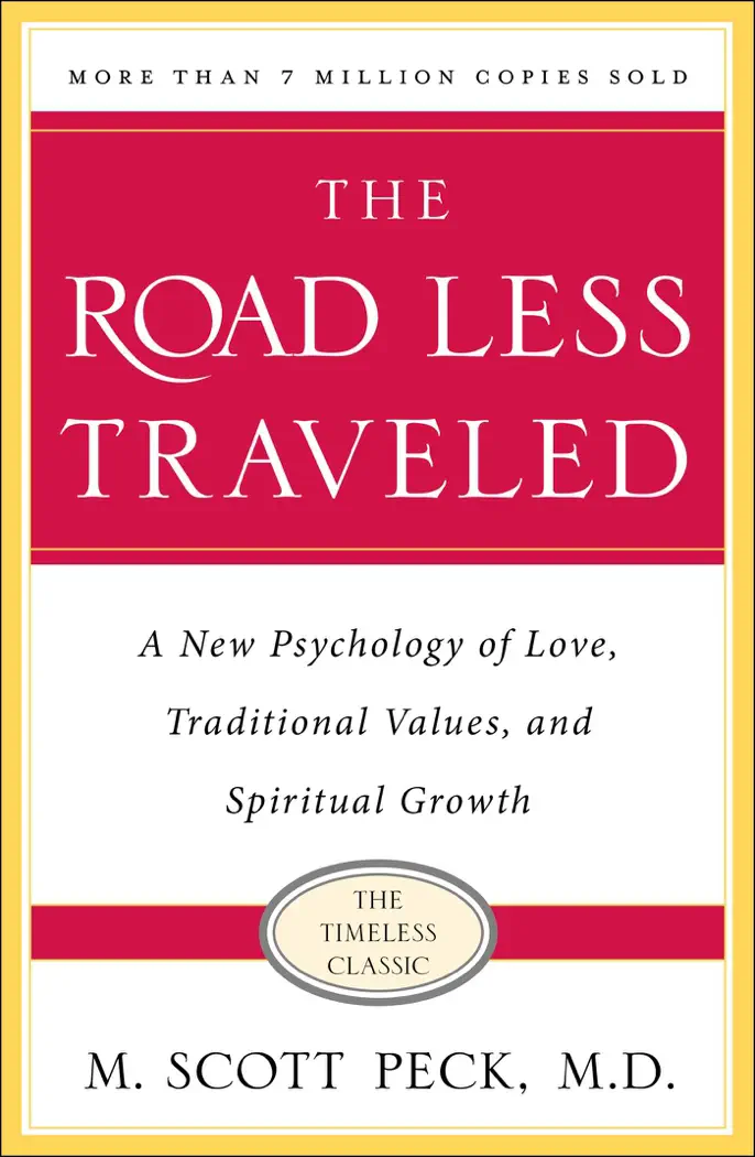 The Road Less Traveled by M. Scott Peck, book cover