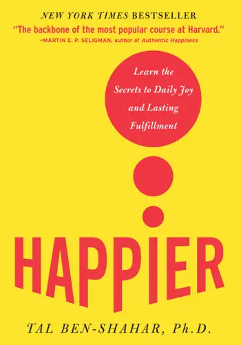 Happier by Tal Ben-Shahar, book cover
