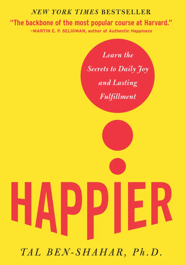Happier by Tal Ben-Shahar, book cover
