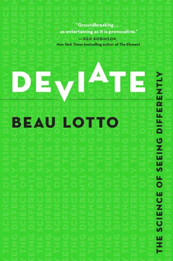 Deviate by Beau Lotto, book cover