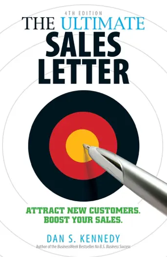 The Ultimate Sales Letter by Dan S. Kennedy, book cover