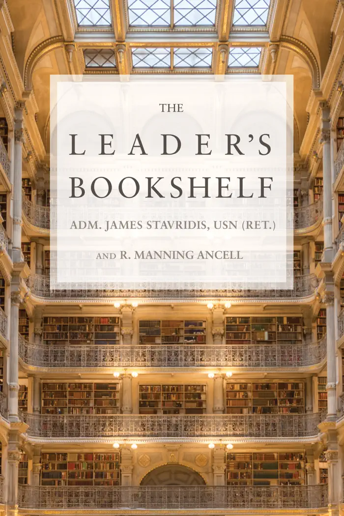 The Leader's Bookshelf by James G. Stavridis & Robert M Ancell, book cover