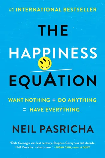 The Happiness Equation by Neil Pasricha, book cover