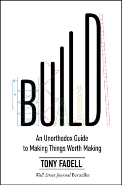 Build by Tony Fadell, book cover