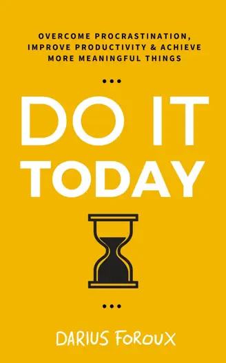 Do It Today by Darius Foroux, book cover