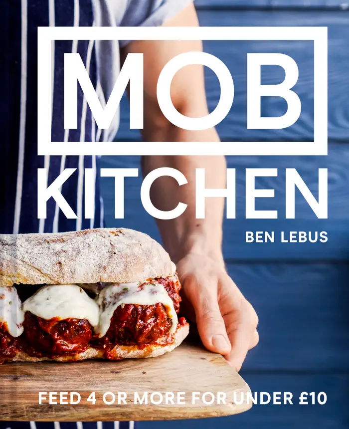 MOB Kitchen by Ben Lebus, book cover